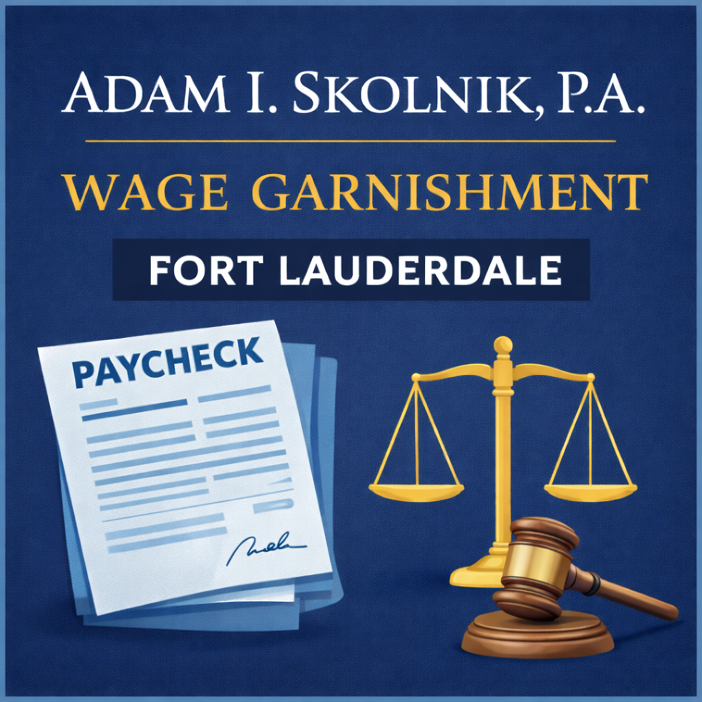 Attorney advising individual on paycheck garnishment options