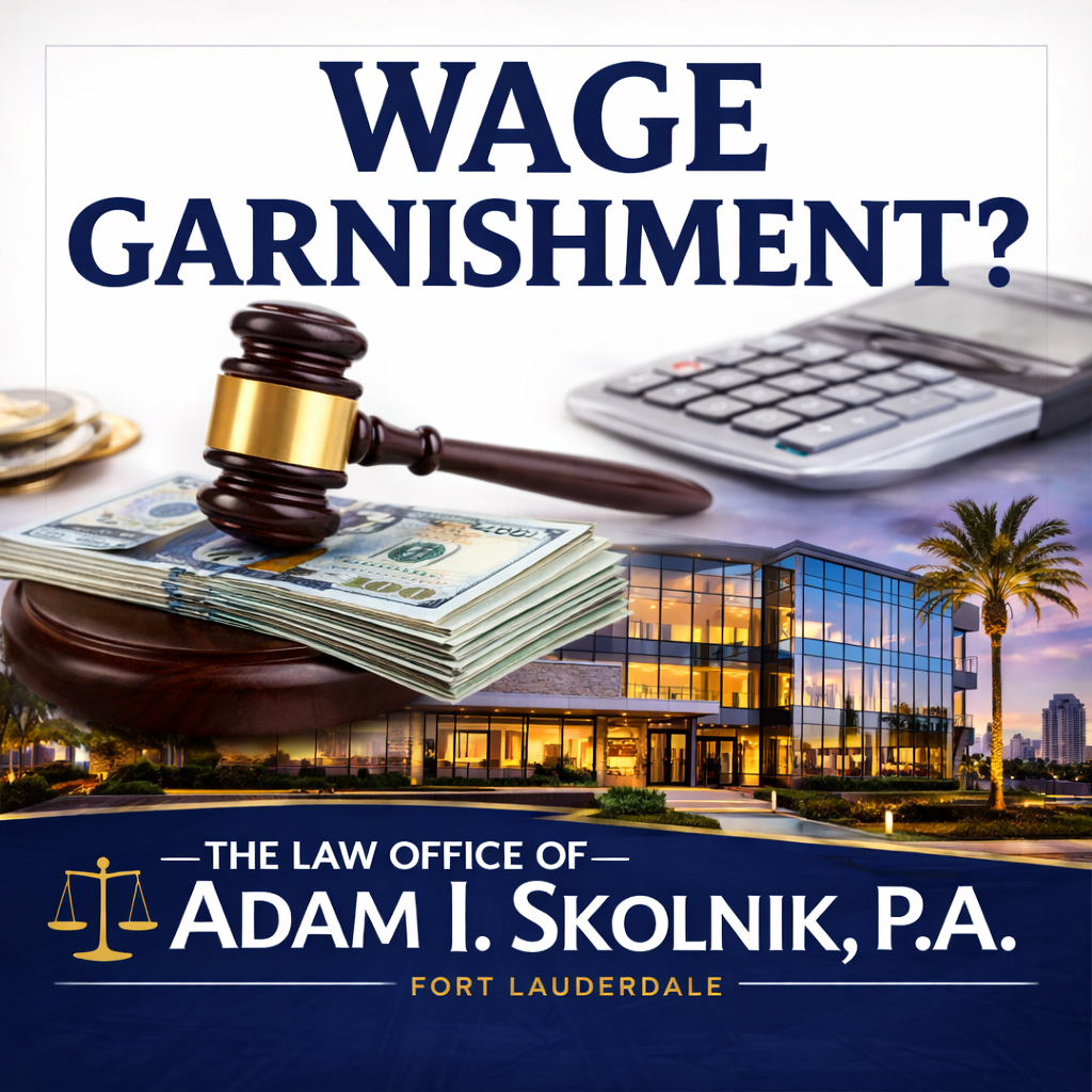 Wage garnishment attorney helping client stop paycheck deductions